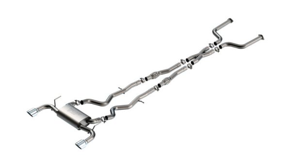 Borla 16-24 Infinity Q50 (Auto V6) S Type Cat Back - Chrome Tip Online now