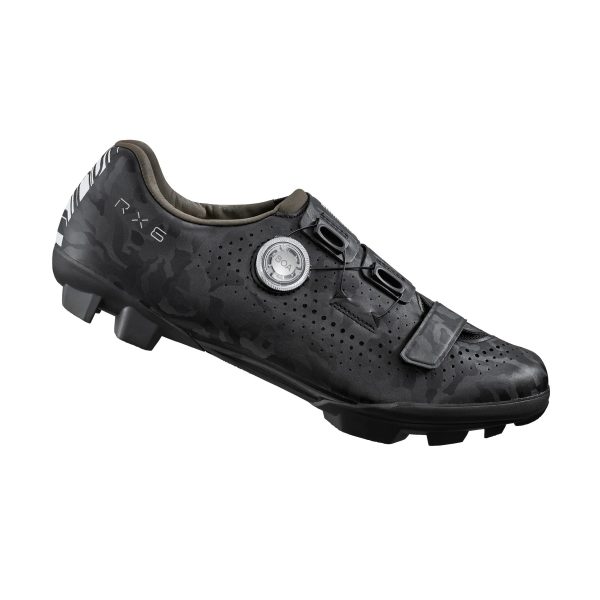 Shimano RX6E SPD Gravel Shoe - Wide - Black Cheap
